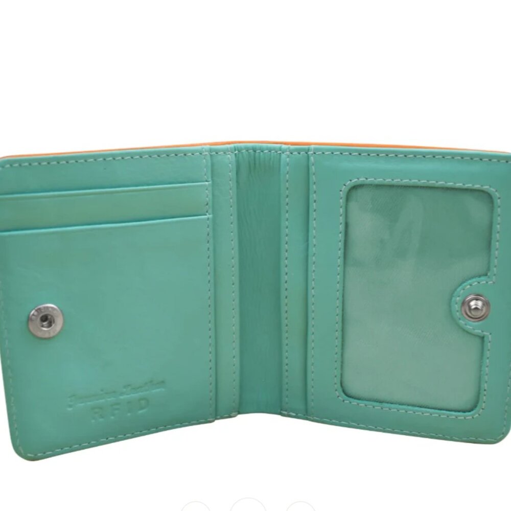 ILI RFID Leather Mini Bi-fold - Picture 2 of 3